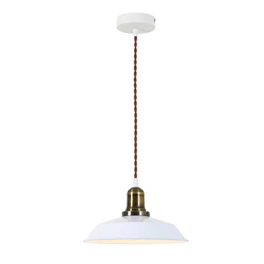 Pendant Light E27 White — PL 7910-01-WH
