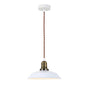 Pendant Light E27 White — PL 7910-01-WH