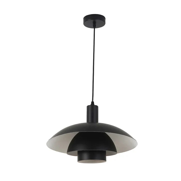 Pendant Light Modern Scandinavian Dome Black — PL 7911-01-BK