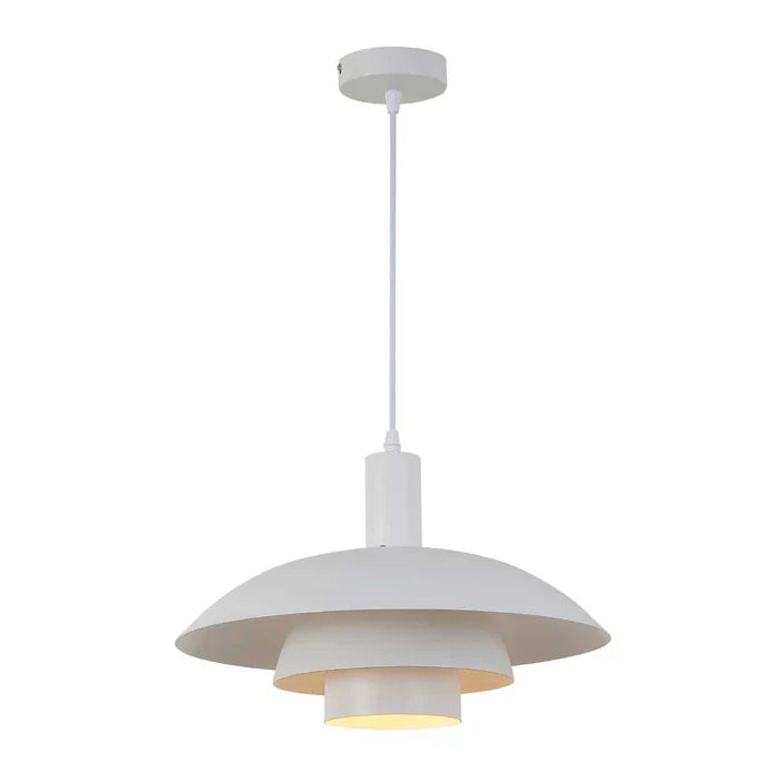 Pendant Light E27 White — PL 7912-02-WH