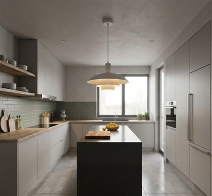 Pendant Light E27 White — PL 7912-02-WH