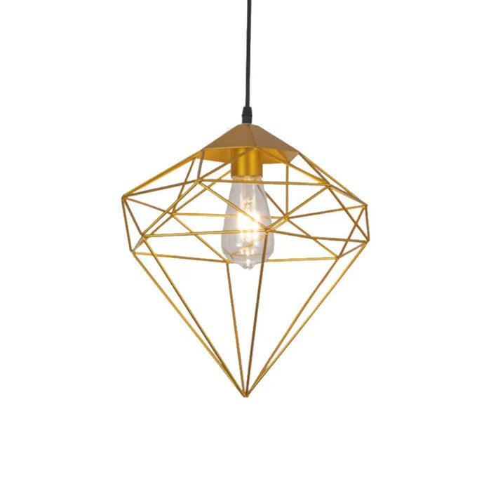 Pendant Light E27 Gold — PL 8062-GO
