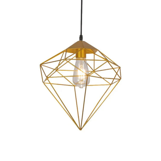 Pendant Light E27 Gold — PL 8062-GO