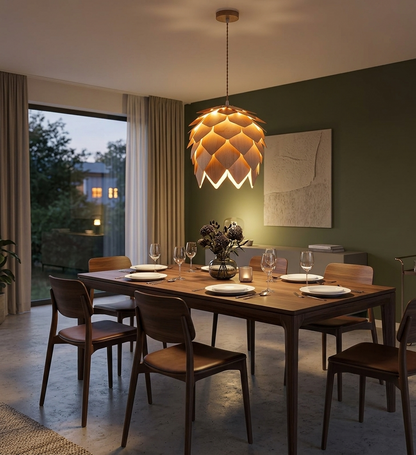 Pendant Light E27 Beige — PL WD25-05