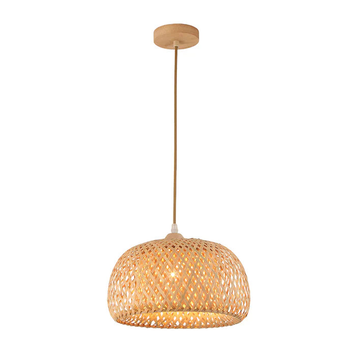 Pendant Light E27 Bamboo — PL WD25-06-02