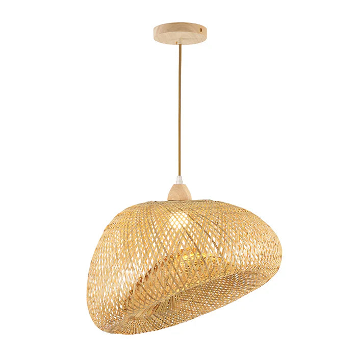 Pendant Light E27 Bamboo — PL WD25-08