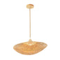 Pendant Light Natural Wood Finish, Bamboo — PL WD25-09