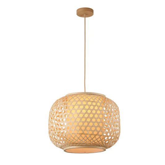 Pendant Light E27 Bamboo — PL WD25-15