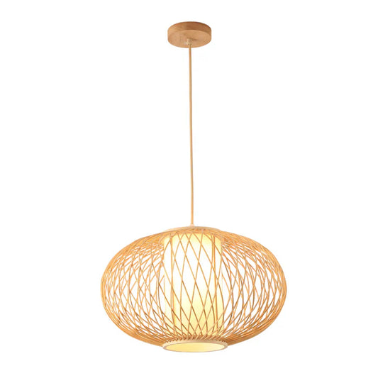 Pendant Light E27 Bamboo — PL WD25-26