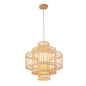 Pendant Light Wood Bamboo — PL WD25-27-01