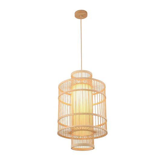 Pendant Light E27 Bamboo — PL WD25-29