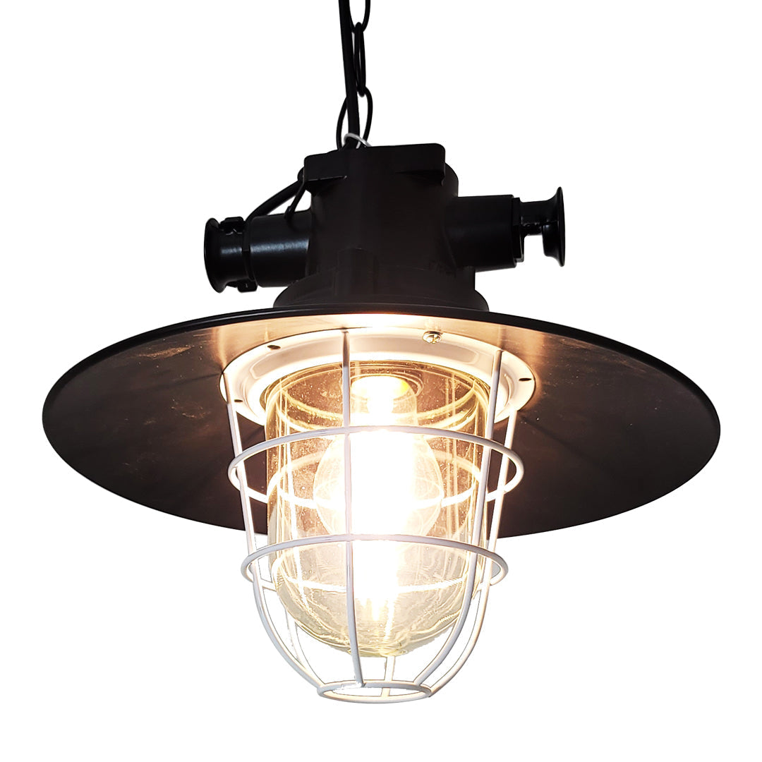 Pendant Light E27 Black — PL 7147-BK