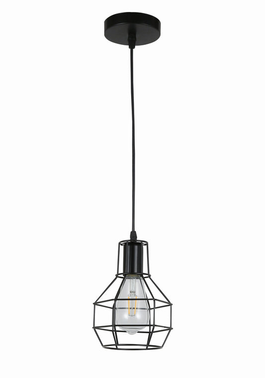 Pendant Light Black — PL 7160-01-BK