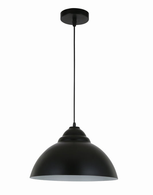 Pendant Light E27 White — PL 7812-BK-WH