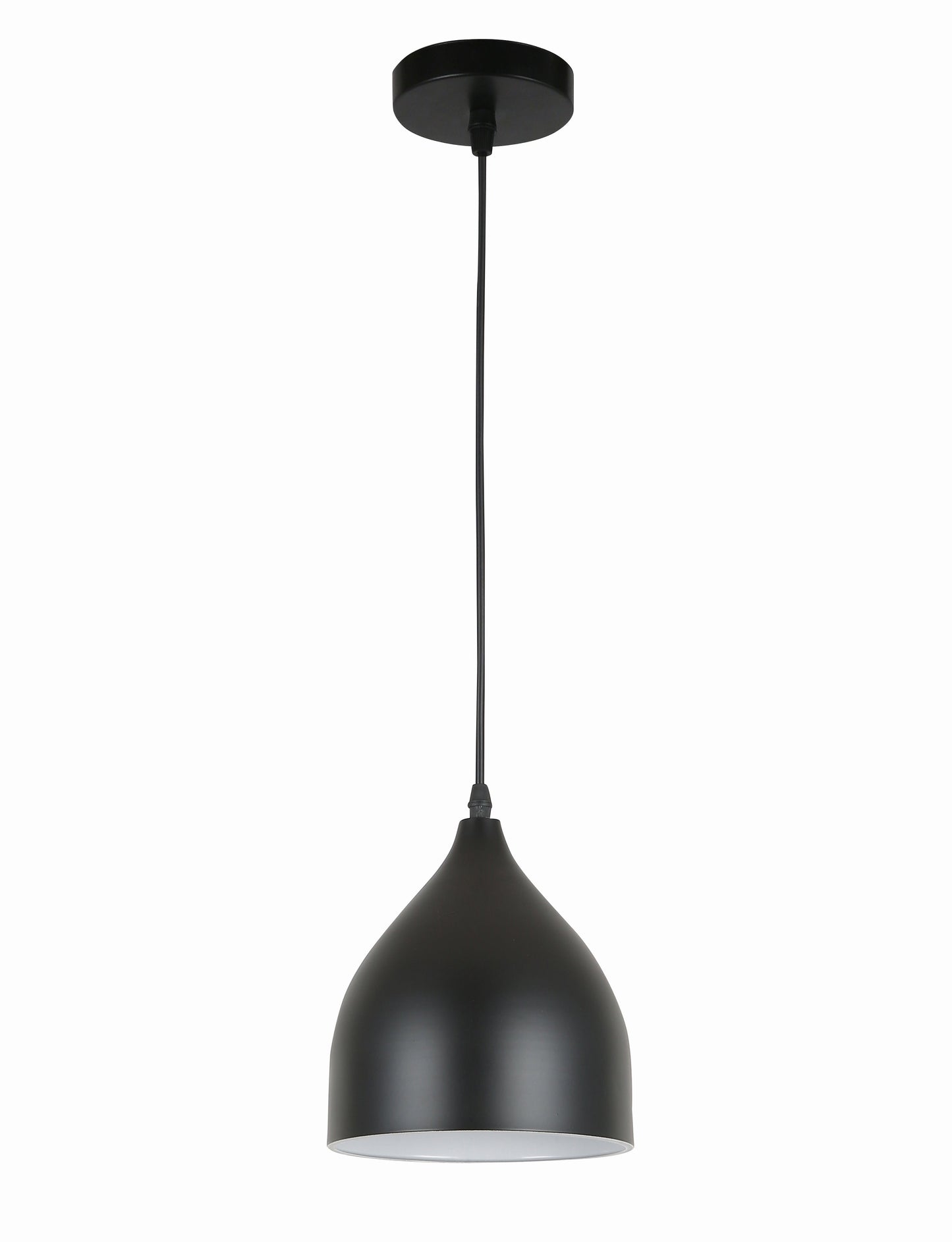 Pendant Light E27 White — PL 7815-BK-WH