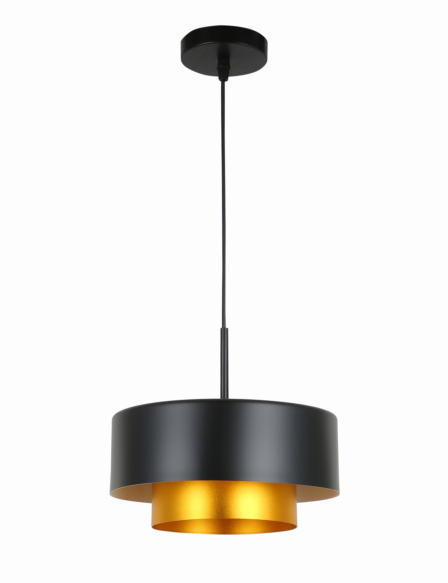 Pendant Light E27 Gold — PL 7824-BK-GO