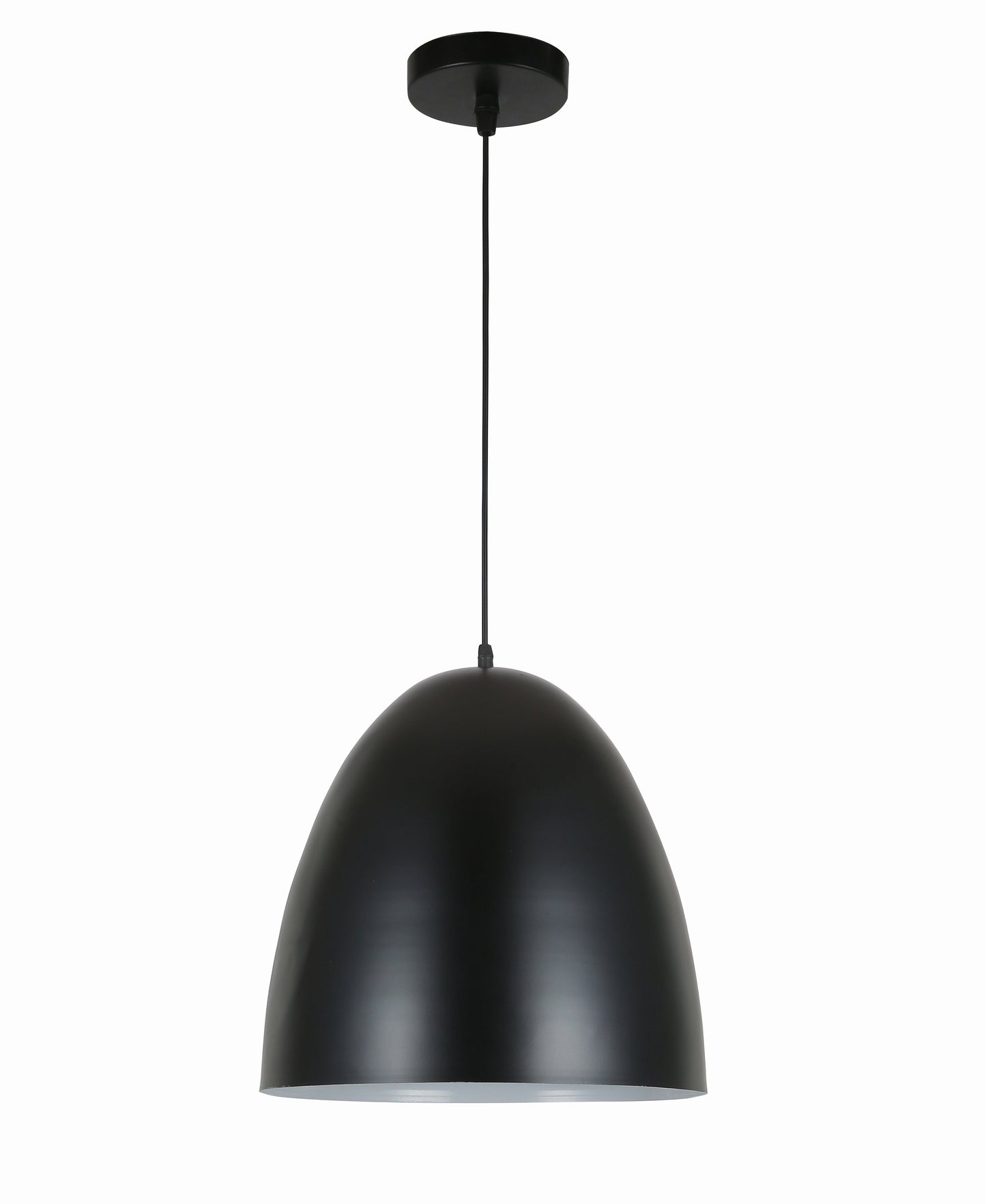 Pendant Light E27 White — PL 7860-BK-WH