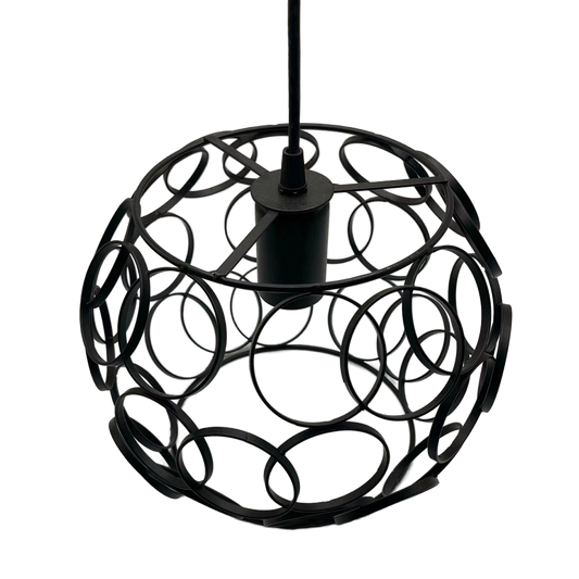 Pendant Light E27 Black — PL 7906-BK