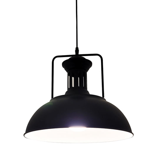 Pendant Light E27 White — PL 8331-BK-WH