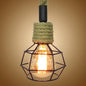 Pendant Light E27 1.5m Black — PL RP07-02