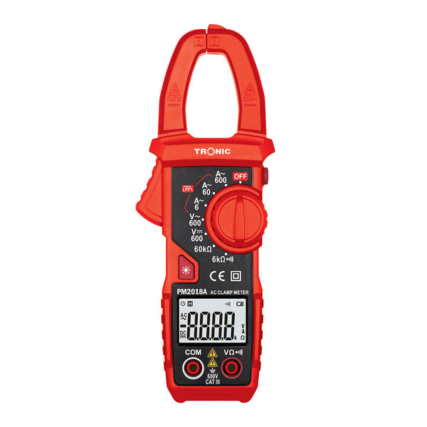 Voltage Testers Digital Clamp Meter Red — PM2018A