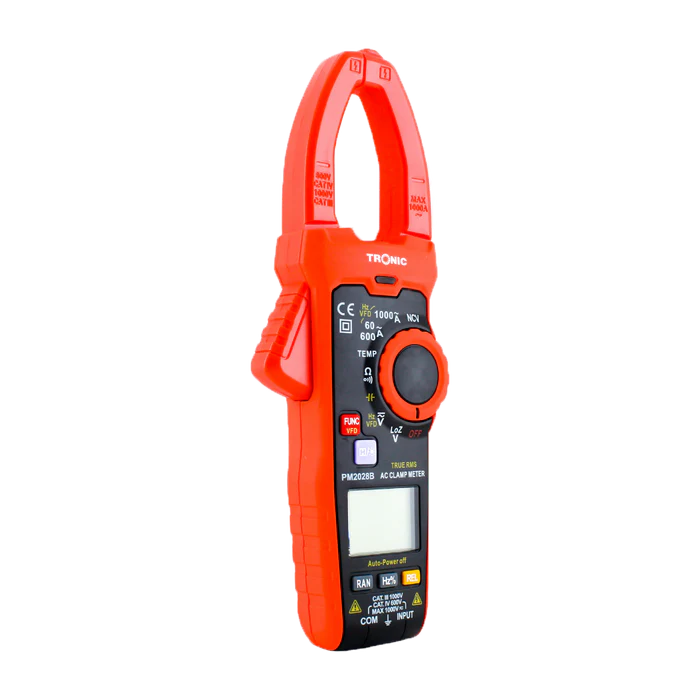 Voltage Testers Digital Clamp Meter Orange — PM2028B