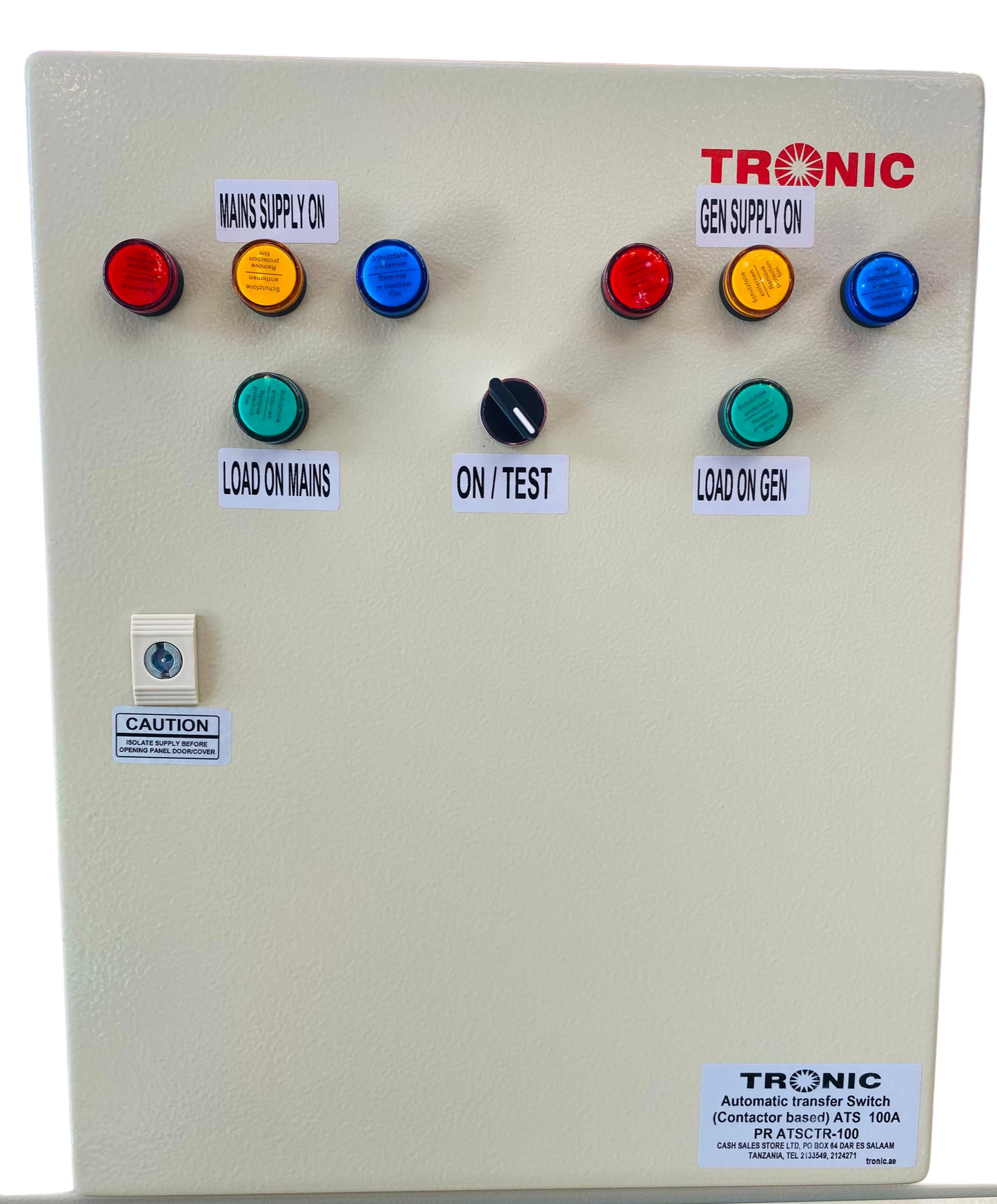 Changeover Automatic Transfer Switch 100A — PR ATSCTR-100