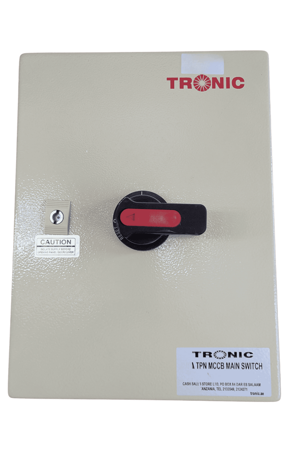 Metal Distribution Boards Tpn Mccb Main 250A — PR MS250