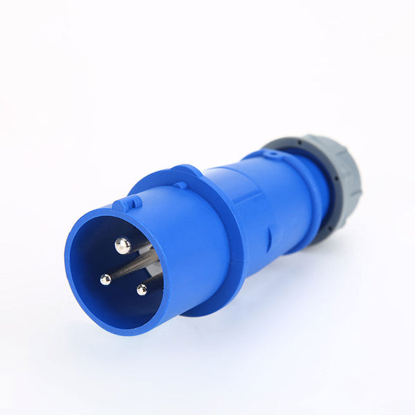 Plug 32A Blue Plastic — PS PL3P-32-67
