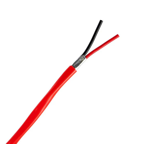 Fire Cable 1mm 2Core Red — RG FIRE-01