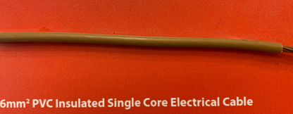 Power Cable Single Core Tri-Colour — TC SCRE-ST-0060-BL