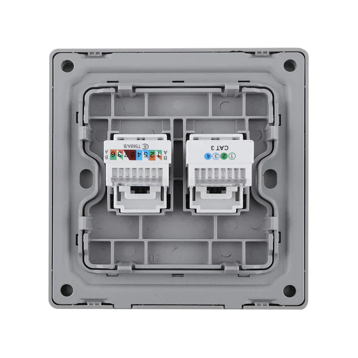 Switch Socket Premium Telephone Outlet — TD 5164-GY