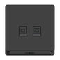 Switch Socket Premium Telephone Outlet — TD 5164-GY