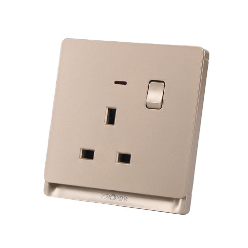 Basic Switches Premium Single Outlet — TD 5113-NE-GY