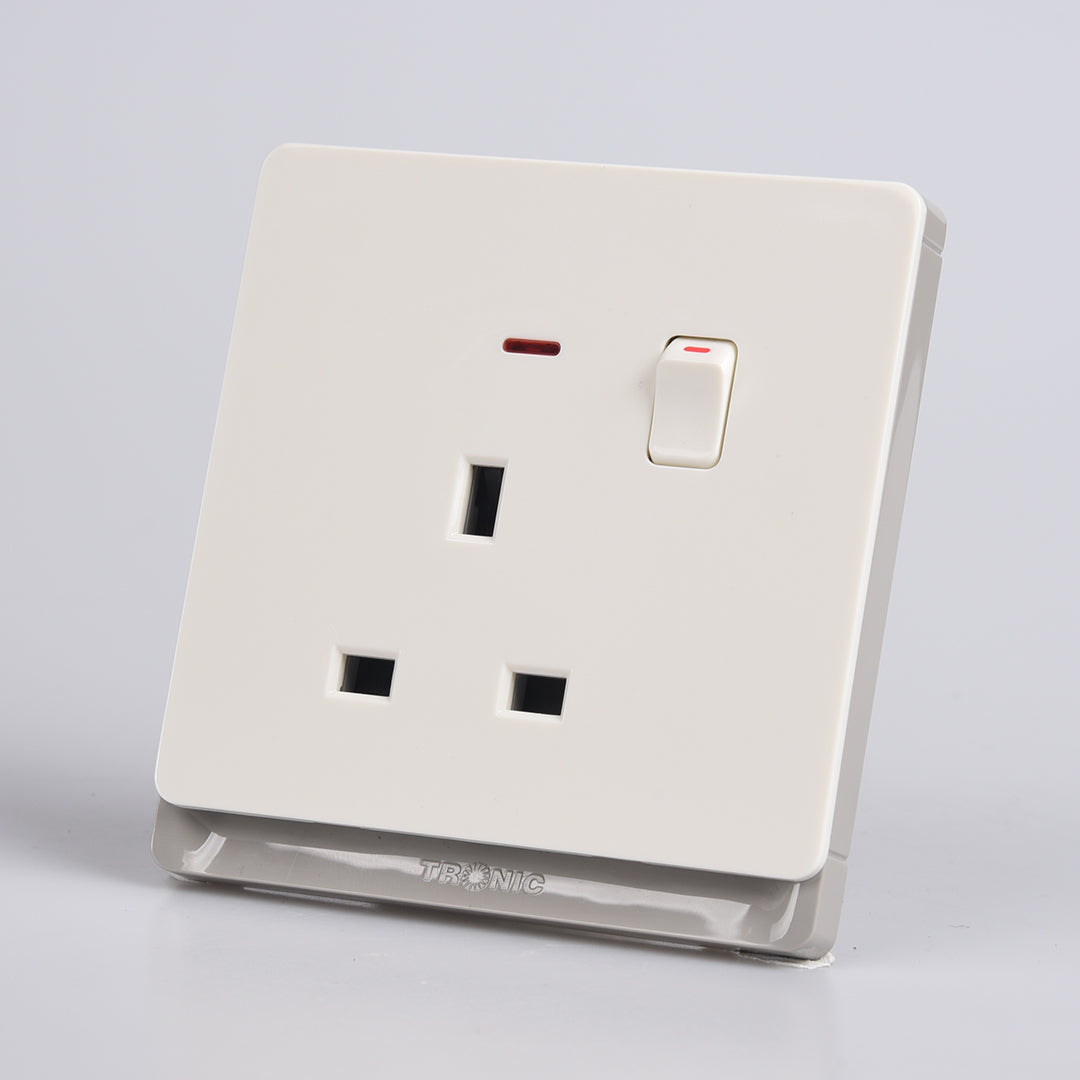 Basic Switches Premium Single Outlet — TD 5113-NE-GY