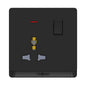 Switch Socket Premium Universal Single — TD 5113-UN-GY