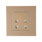 Premium Shaver Socket Black — TS 5211-BK