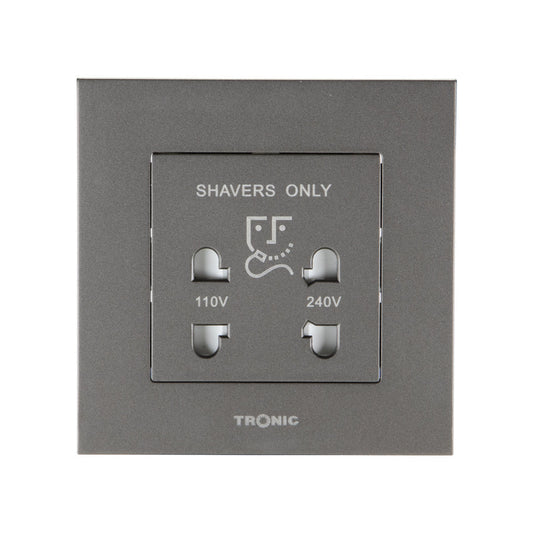 Premium Shaver Socket Black — TS 5211-BK