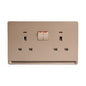 Switch Socket Premium Switched Neon — TD 5213-NE-GY