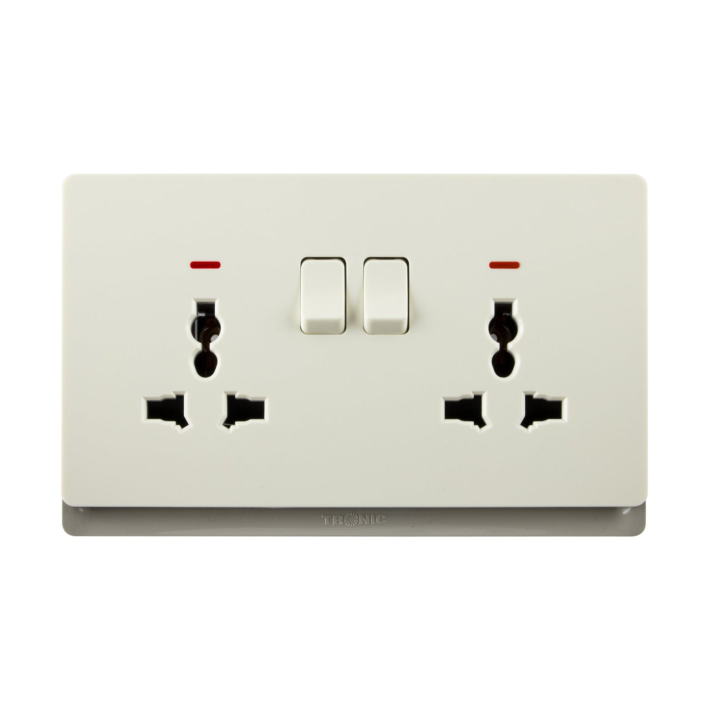 Switch Socket Premium Universal Double Gold — TD 5213-UN-GO