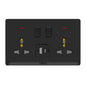 Switch Socket Premium Universal Double — TD 5213-UN-UB-GY