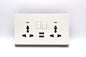 Switch Socket Premium Universal Double — TD 5213-UN-UB-GY