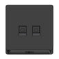 Premium Double Data Black — TD 5443-BK