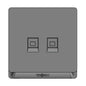 Premium Double Data Black — TD 5443-BK