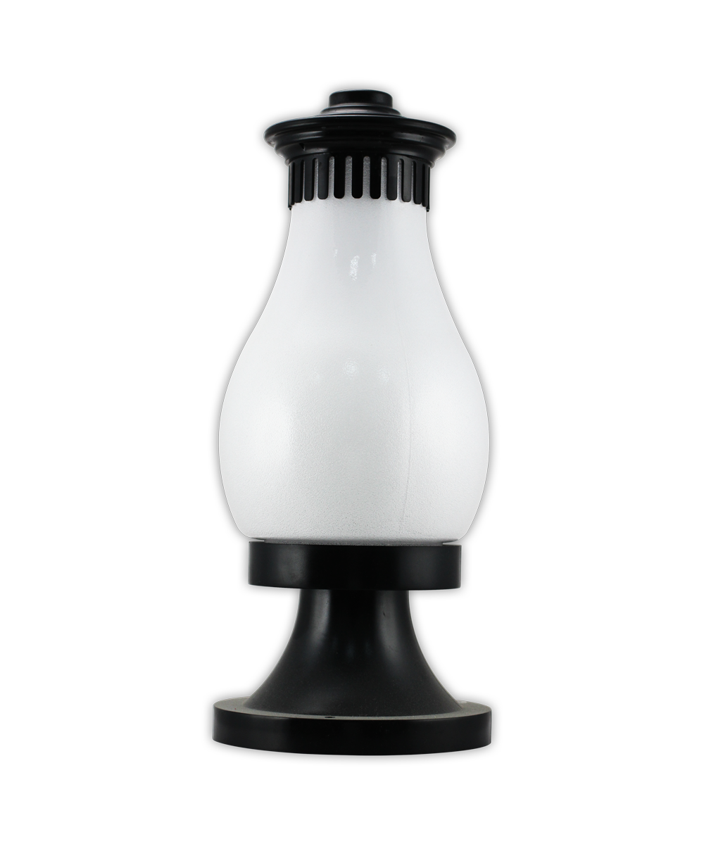 Garden Light Lantern Shape Fitting — TG LNTR-24-BK