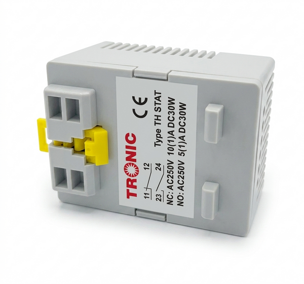 Mechanical Thermostat | DIN Rail | NC/NO Contacts | 0–60°C — TH STAT