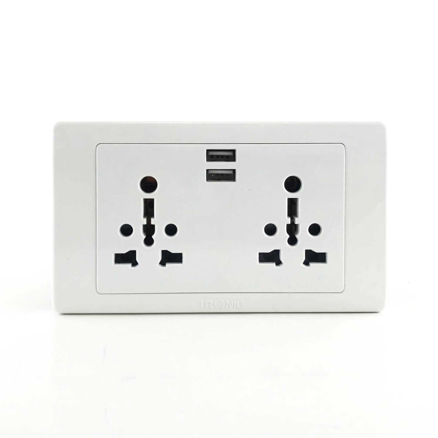 Universal Double Outlet Usb — TR 5213-UN-UB-02