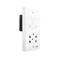 Shaver Double Outlet White — TR5211