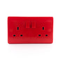 Basic Twin Standard Socket Red — TR5213R