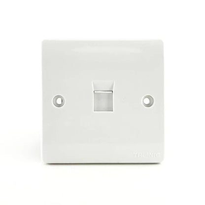 Tv & Data Single Outlet White — TR5545